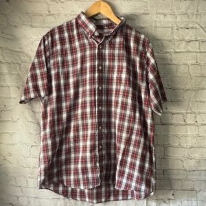 Vintage Career Club Cambridge Hall Short Sleeve Shirt-tagged XL